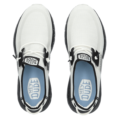 Sirocco Sport Mode Herren Sneakers Heather White/Black