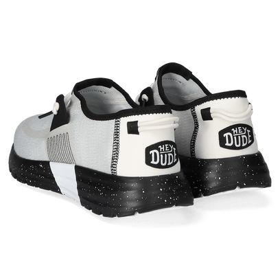 Sirocco Sport Mode Herren Sneakers Heather White/Black