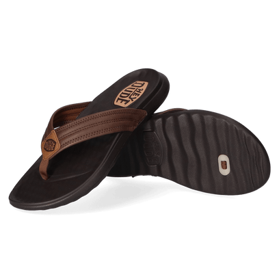 Myers Flip Classic Herren Zehentrenner Brown/Brown