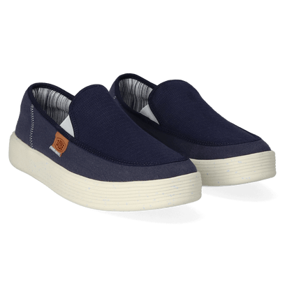 Sunapee Coastline Herren Slipper Navy