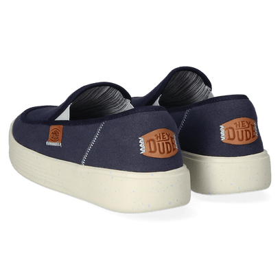 Sunapee Coastline Herren Slipper Navy