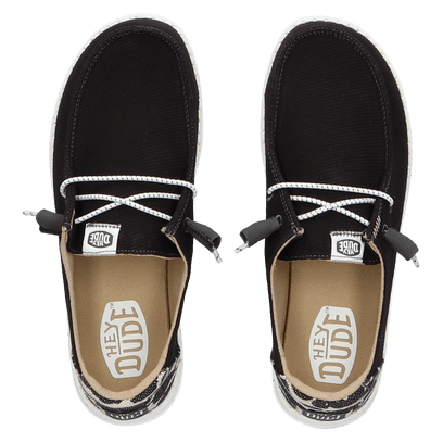 Wendy Damen Halbschuhe Black/Leopard