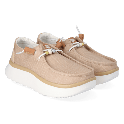 Wendy Peak Baja Damen Halbschuhe Stripe Tan