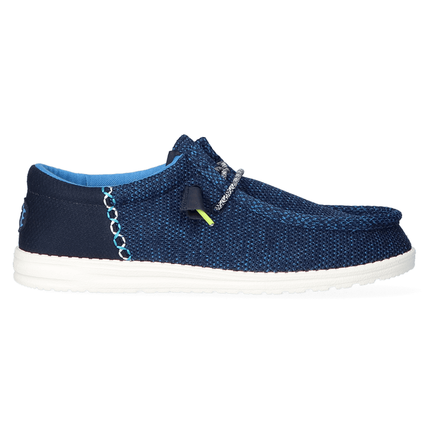 Wally Funk Open Mesh Damen Halbschuhe Blue/White