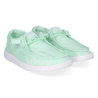 Wendy Stretch Canvas Damen Halbschuhe Bay Blue