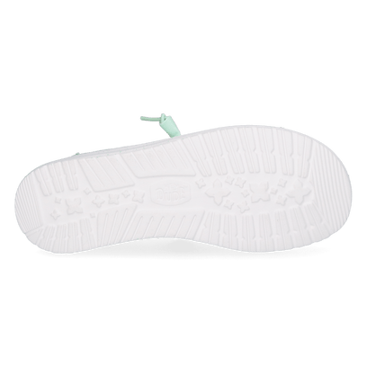 Wendy Stretch Canvas Damen Halbschuhe Bay Blue