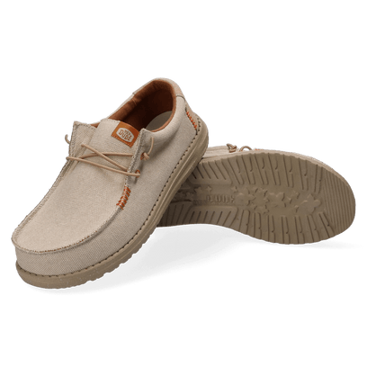 Wally Coastline Jute Herren Halbschuhe Silver