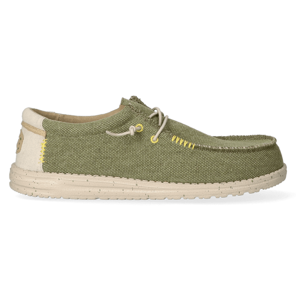 Wally Coastline Jute Herren Halbschuhe Olive Wally Coastline Jute Herren Halbschuhe Olive