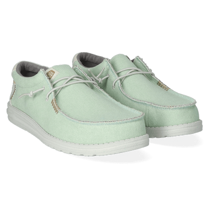 Wally Coastline Jute Herren Halbschuhe Sky Blue