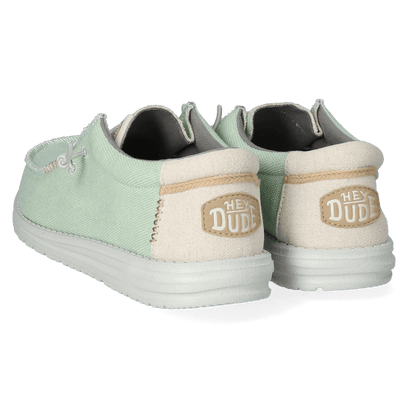 Wally Coastline Jute Herren Halbschuhe Sky Blue