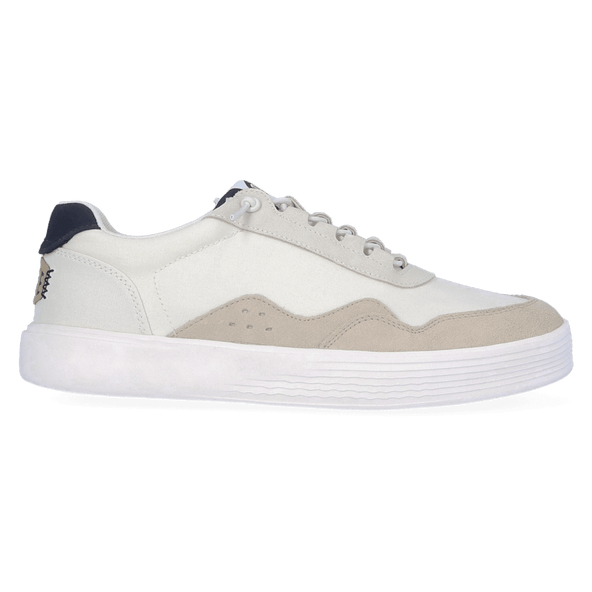 Hudson Canvas Herren Sneaker White/Grey Hudson Canvas Herren Sneaker White/Grey