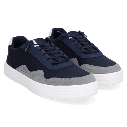 Hudson Canvas Herren Sneaker Navy/Grey