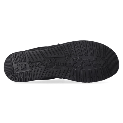 Wally Slip Canvas Herren Slippers Black/Black