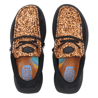 Wendy Comf Luxe Damen Halbschuhe Black