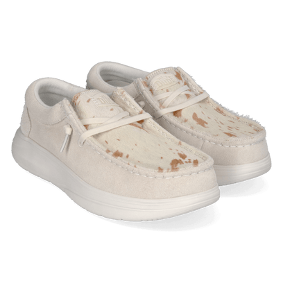 Wendy Comf Luxe Damen Halbschuhe Ivory