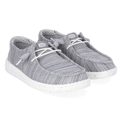 Wendy Stretch Sox Damen Halbschuhe Light Grey