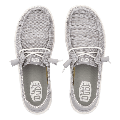 Wendy Stretch Sox Damen Halbschuhe Light Grey