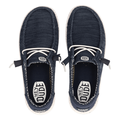 Wendy Stretch Sox Damen Halbschuhe Navy