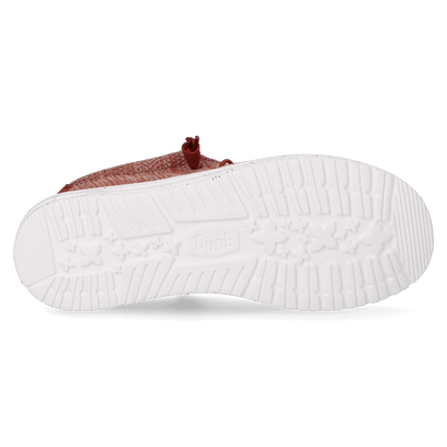 Wally Stretch Sox Herren Halbschuhe Burnt Red/Multi