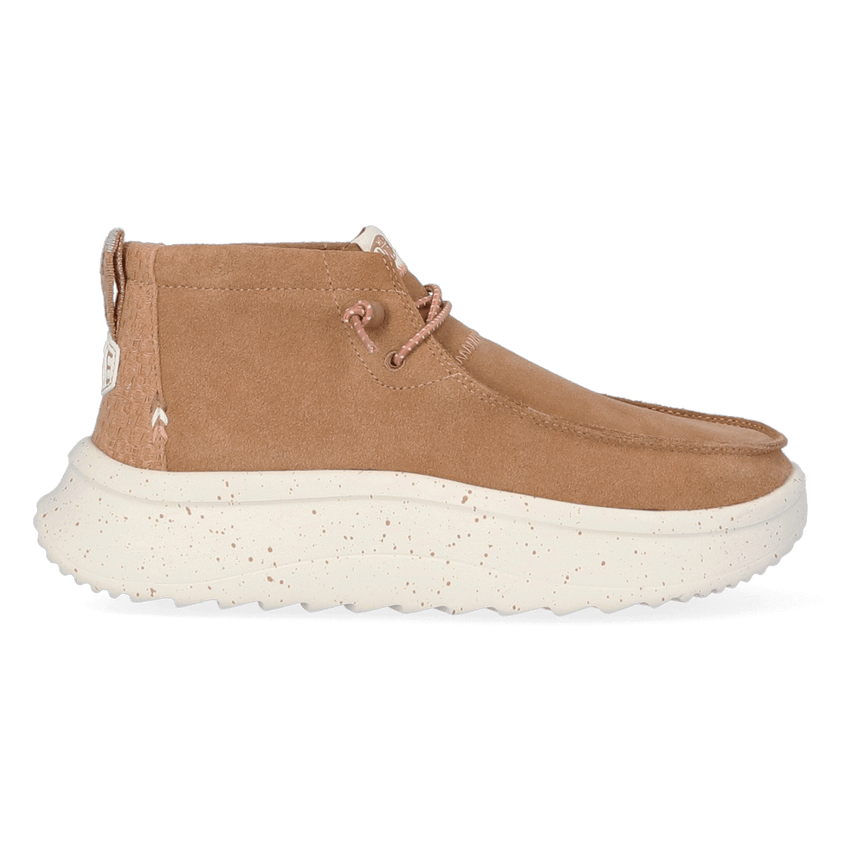 Wendy Peak Hi Suede Damen Halbschuhe Chestnut