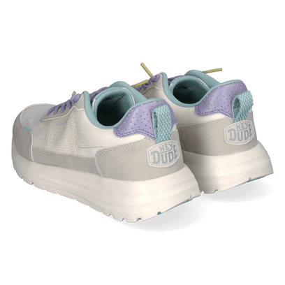 Sirocco Alta Colorblock Damen Sneakers White/Grey