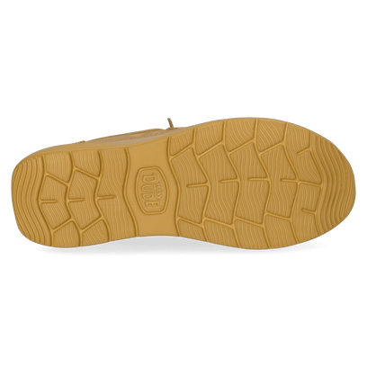 Wally Comf Suede Herren Halbschuhe Golden Yellow