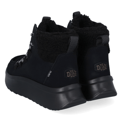 Wendy Apres Suede Cozy Damen Boots Black/Black