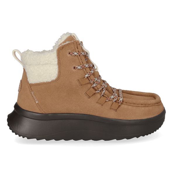 Wendy Apres Suede Cozy Damen Boots Chestnut/Black Wendy Apres Suede Cozy Damen Boots Chestnut/Black