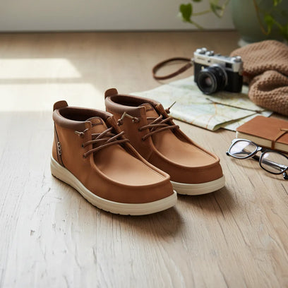 Wally Mid GripR Classic Herren Boots Cognac/Tan