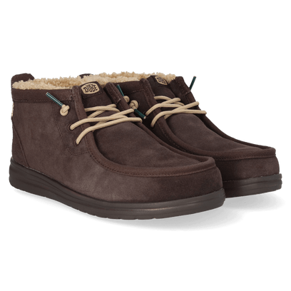 Wally Mid GripR Warmth Herren Boots Mole Brown
