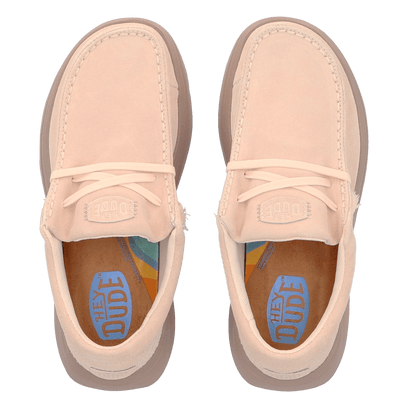 Wendy Comf Suede Damen Halbschuhe Blush