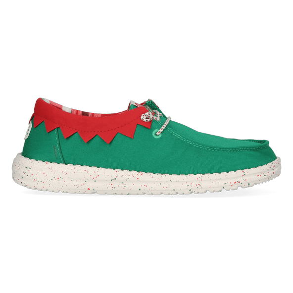 Wendy Holiday Elf Damen Weihnachtsschuhe Green/Red Wendy Holiday Elf Damen Weihnachtsschuhe Green/Red
