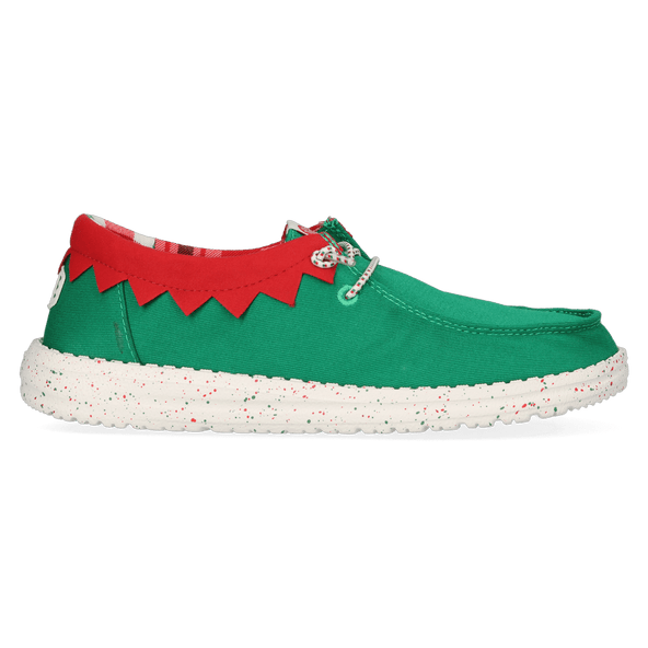 Wally Holiday Elf Herren Weihnachtsschuhe Green/Red Wally Holiday Elf Herren Weihnachtsschuhe Green/Red