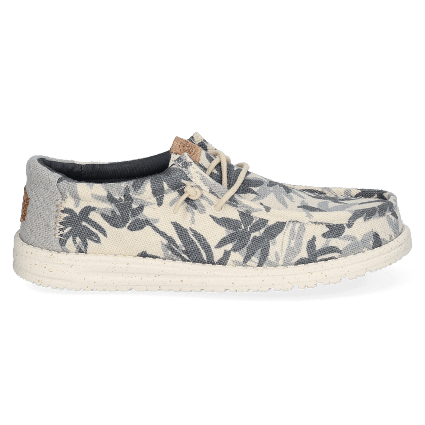 Wally Palm Jute Herren Halbschuhe Egret/Cloud Blue