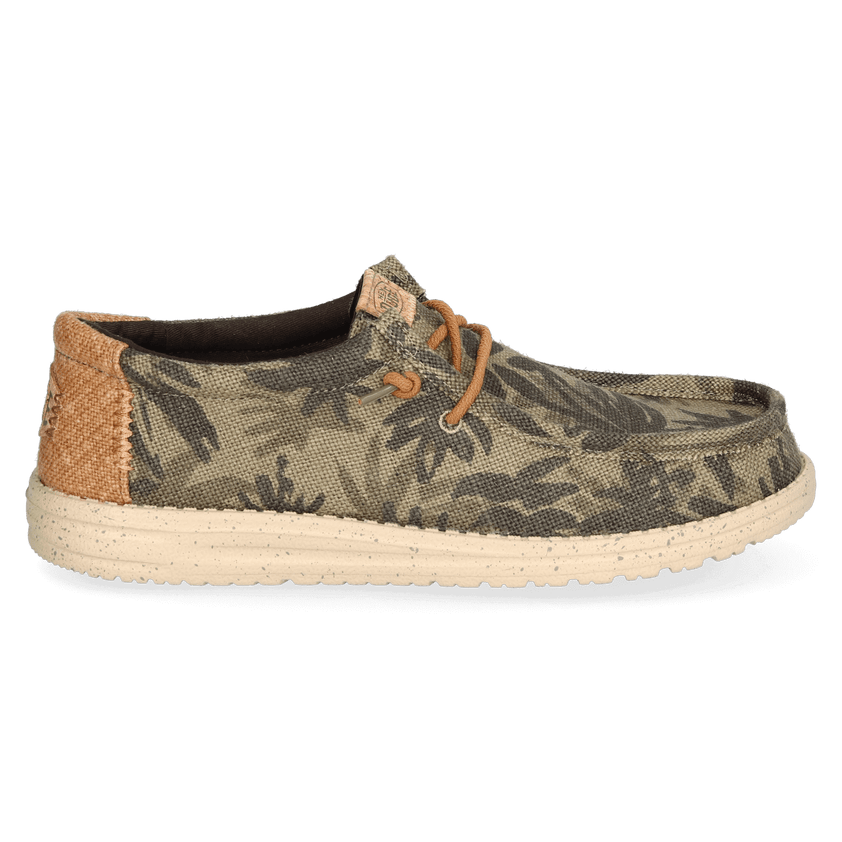 Wally Palm Jute Herren Halbschuhe Burnt Olive/Ginger Brown