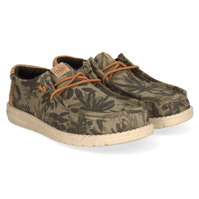 Wally Palm Jute Herren Halbschuhe Burnt Olive/Ginger Brown