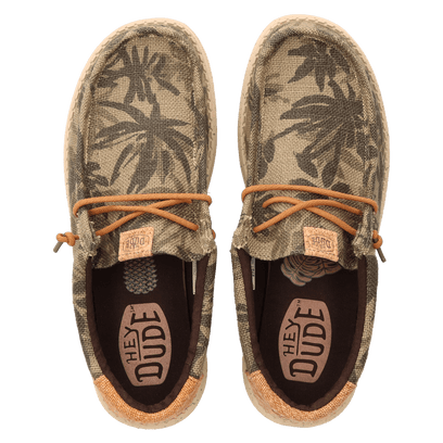 Wally Palm Jute Herren Halbschuhe Burnt Olive/Ginger Brown