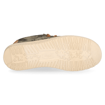 Wally Palm Jute Herren Halbschuhe Burnt Olive/Ginger Brown