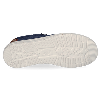 Wally Palm Jute Herren Halbschuhe Navy Blazer/Chili Red