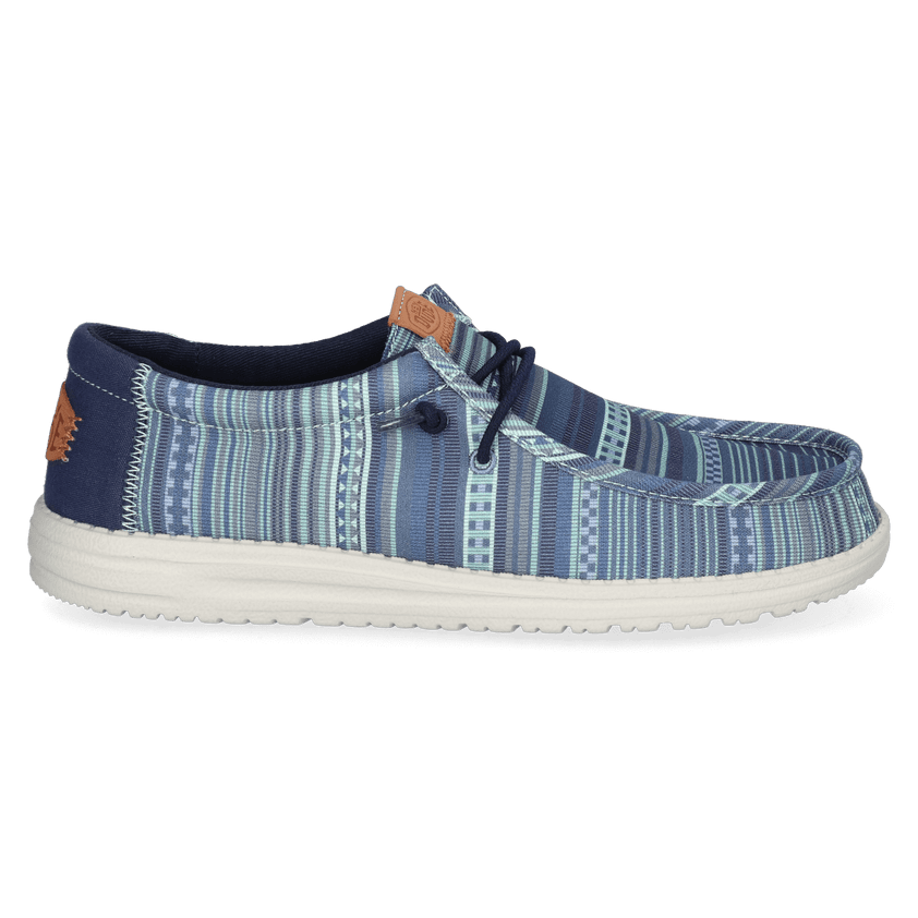 Wally Surf Shawl Herren Halbschuhe Navy Blazer/Multi