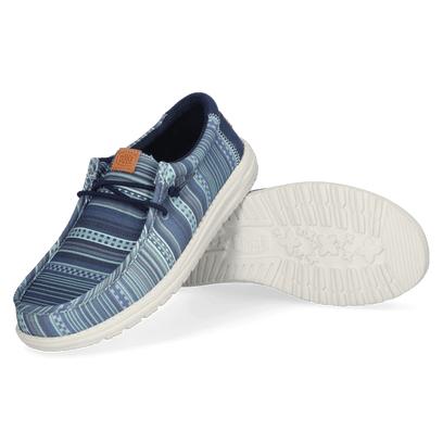 Wally Surf Shawl Herren Halbschuhe Navy Blazer/Multi