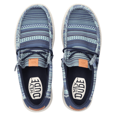 Wally Surf Shawl Herren Halbschuhe Navy Blazer/Multi