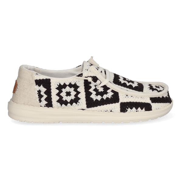 Wendy Cottage Crochet Damen Halbschuhe Black/Multi Wendy Cottage Crochet Damen Halbschuhe Black/Multi