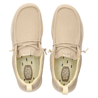 Wally Hey2O Mesh Herren Halbschuhe Irish Cream/Wood Ash