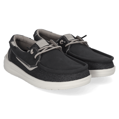 Welsh Grip Classic Mesh Herren Loafer Black/Storm Grey