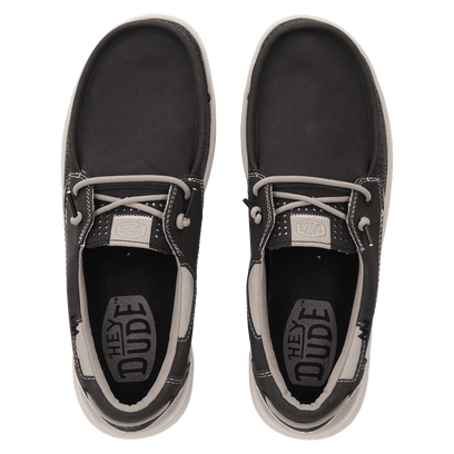 Welsh Grip Classic Mesh Herren Loafer Black/Storm Grey