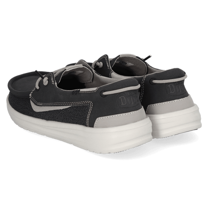 Welsh Grip Classic Mesh Herren Loafer Black/Storm Grey