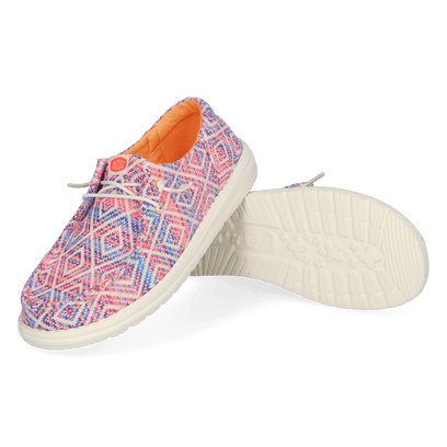 Wendy Funk Surf Damen Halbschuhe Baja Blue/Pink/Multi