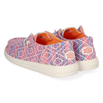Wendy Funk Surf Damen Halbschuhe Baja Blue/Pink/Multi