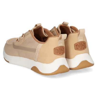 Wally Drift Mesh Herren Halbschuhe Irish Cream/White